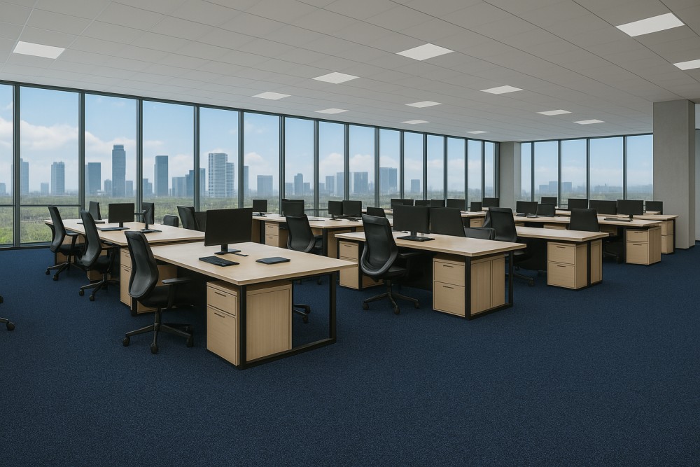 Ковролин Haima «Wilkins» Atom Blue 05 (3,66 м) — купить в Екатеринбурге