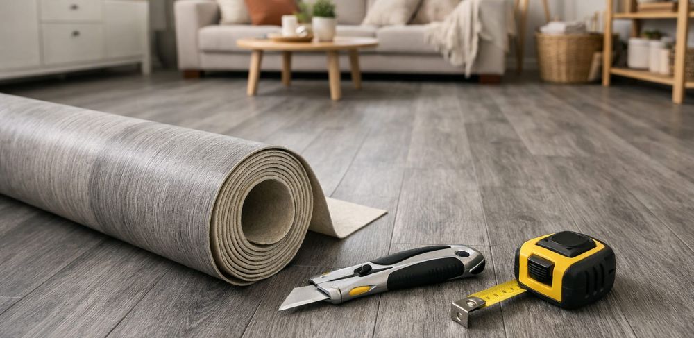 Как постелить линолеум правильно?