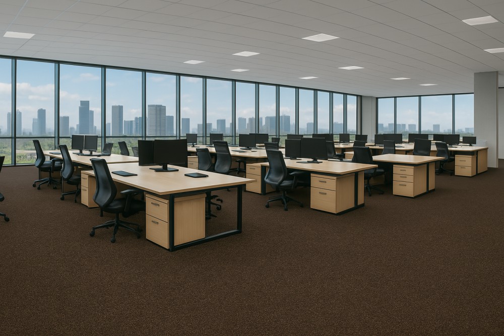 Ковролин Haima «Wilkins» Atom Brown 04 (3,66 м) — купить в Екатеринбурге