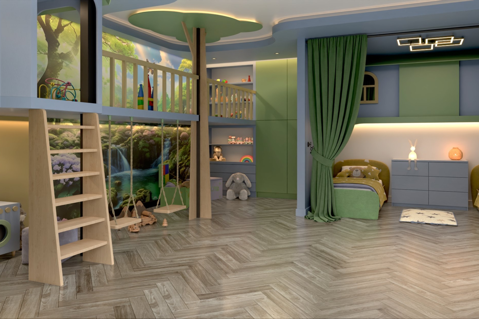 Инженерный паркет «Damy Floor» Скандинавский (укладка елочкой) — купить в Екатеринбурге