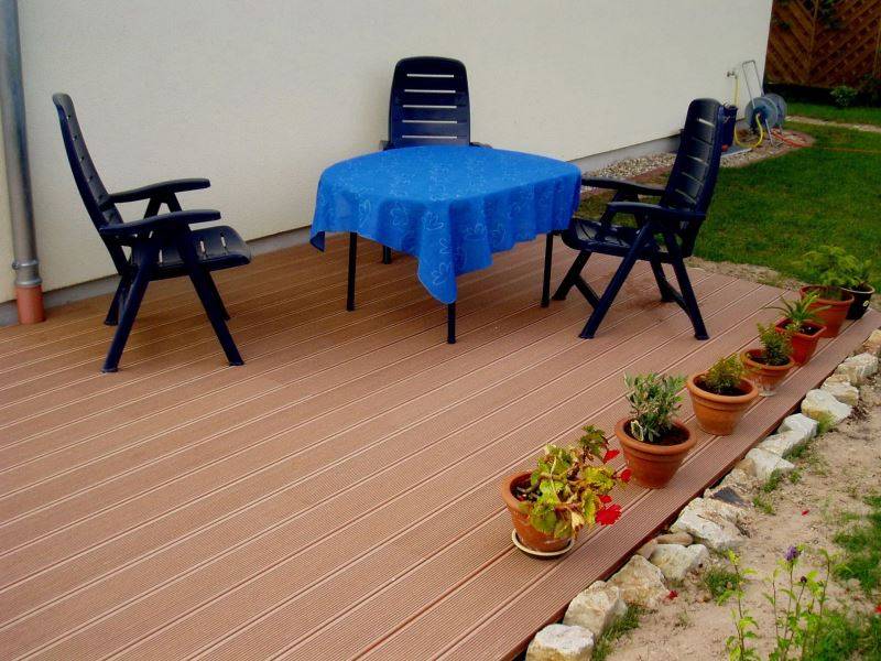 Террасная доска Deckron (4000*153*28 мм) шовная — купить в Екатеринбурге