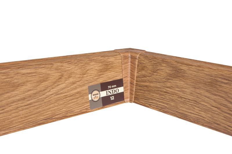 Плинтус "Arbiton" Indo Дуб Темный (2500*26*70 мм) — купить в Екатеринбурге