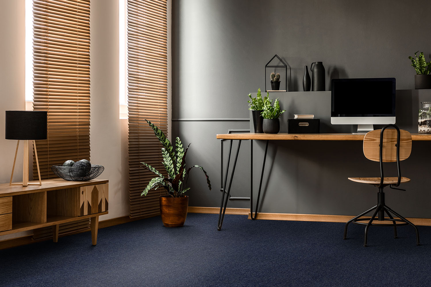 Ковровое покрытие "Bonkeel" Color Rib Blue Bottle 78 (ширина 1м/3м/4м) — купить в Екатеринбурге