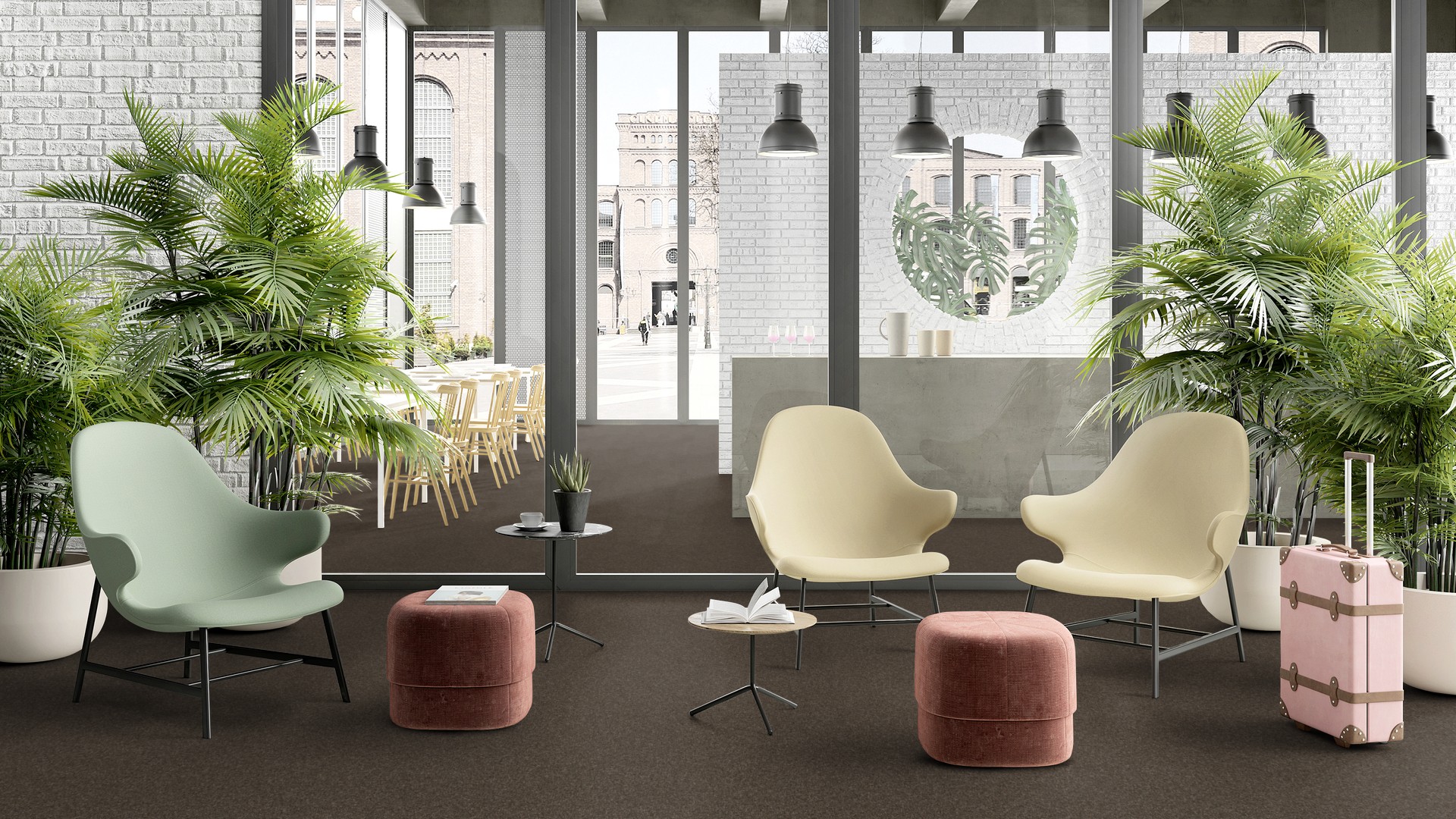 Ковровая плитка Medusa Tile 43 (500*500*5 мм) — купить в Екатеринбурге